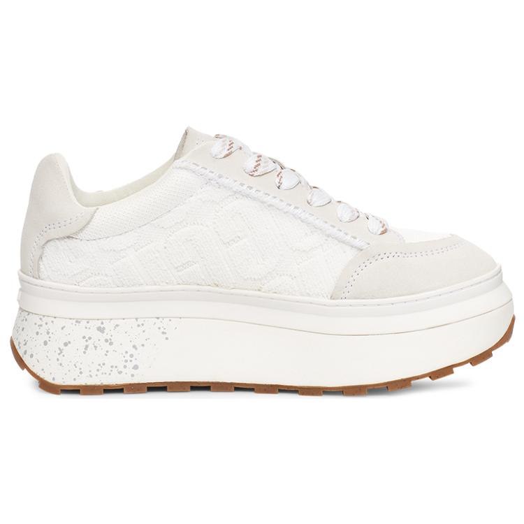 UGG Кеды Marin Lace Logo 'Белый' Женские 1125025-WHT