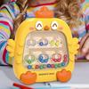Kids Magnetic Color Number Maze Board Chicken Montessori Sorting Games Pen Moving Bead Games Fine Motor Skills Educational Toys
