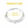 Pair Fog Light Lamp Bezel For Cover 2011-2017 Toyota Sienna SE Chrome Trim Rings
