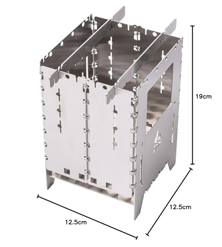 Bushcraft Essentials Outdoor Cooker Bush Box XL Stainless Steel