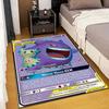 1PC Gengar Pokémon Cards Print Rug Carpet for Living Room Children Bedroom Mat Sofa Doormat Floor Rug Home Decor Anti Slip Mat