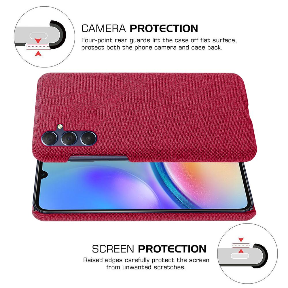 Shockproof Cover for Samsung Galaxy A05s 4G Case Cloth+PC Cell Phone Shell