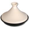 STAUB Plat À Tajine En Fonte, Couvercle Céramique, Ø 28 Cm, Crème