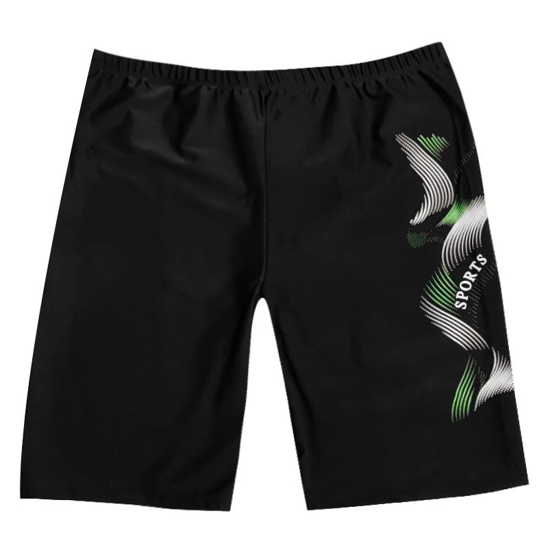 Мужские быстросохнущие плавки-шорты длиной до колена для пляжа и бассейна