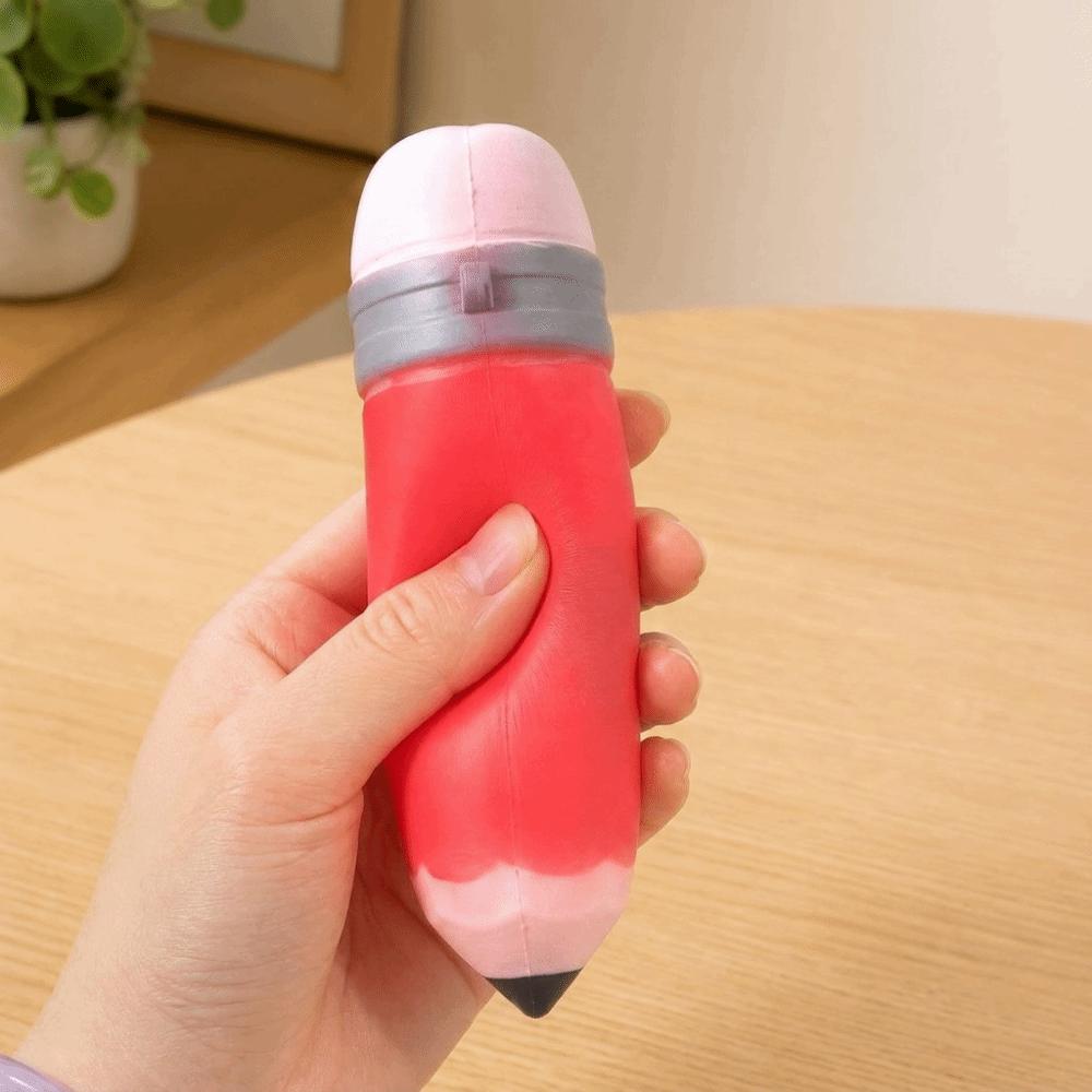 Slow Rising Pencil Squishy Toy Pencil Shaped Stress Relief Toy Stationery Toy Squeeze Toy Kids
