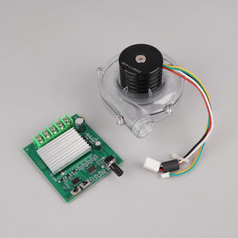 Mini 39MM Inner Rotor Brushless Motor DC 12V-24V Silent 3-phase High Speed Turbine Fan Motor Repair