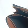 BURBERRY TB logo Bag Cluch Bag Pouch Clutch bag Leather/Canvas Brown