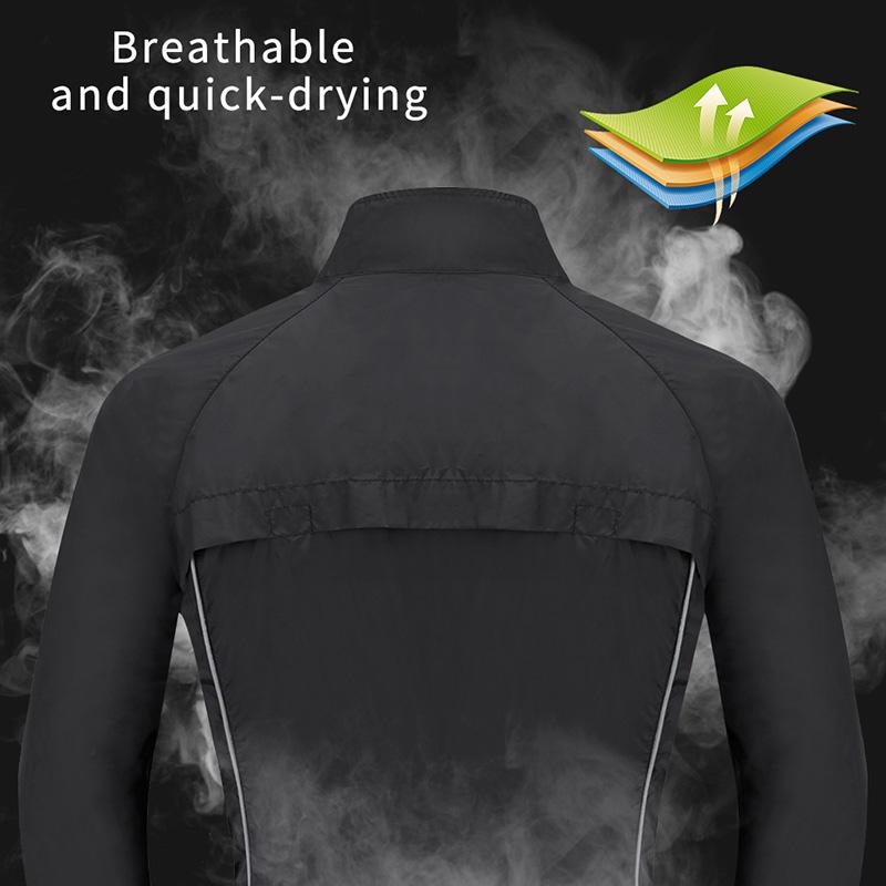 Комплекты для велоспорта WOSAWE, мужская велосипедная куртка, штаны-нагрудники, эластичная гелевая подкладка