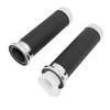 1 Pair Motorcycle Handlebar Grip 25mm Anti Slip Stylish Look Hand Grip for VT250 VT400 NV400 VRX400