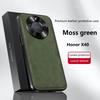 Для Honor X40 Чехол Магнитный Элегантный Кожаный Износостойкий Объектив Полностью Закрытый Нескользящий Захват Защита Края Рамка