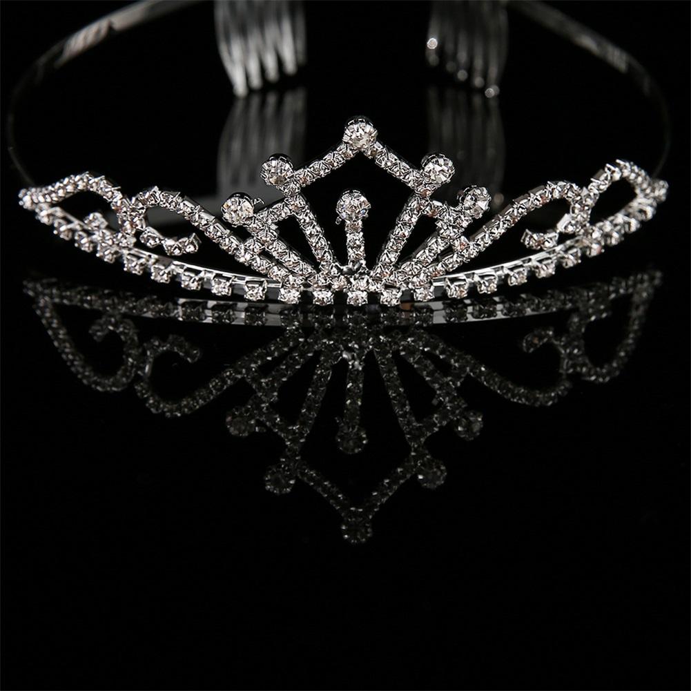 Блестящая женская принцесса свадебная корона свадебный хрустальный венец головной убор украшения для волос аксессуары