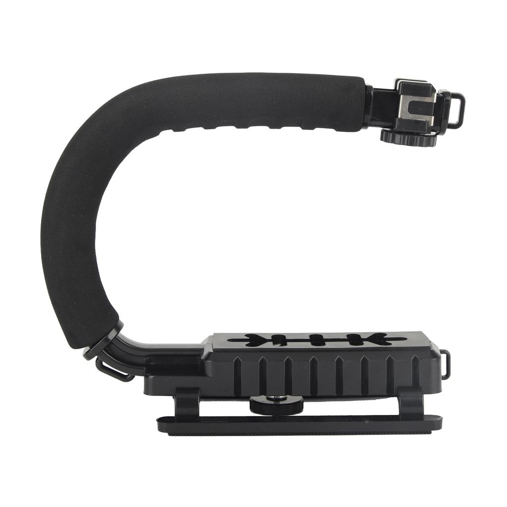 Камера Ручной Стабилизатор ABS Губка Регулируемый Угол U-образный 3 Горячий Башмак Ручной Стабилизатор для