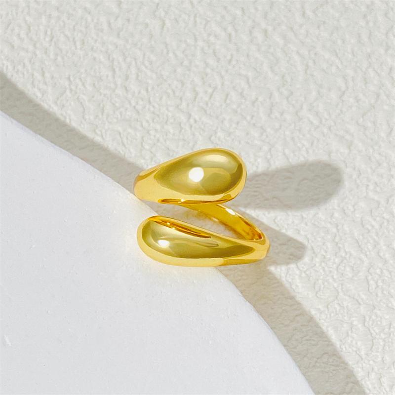 Французские Кольца с Открытым Кольцом Неправильного Формы для Женщин Винтажный Металл Панк Регулируемые Парные Кольца Трендовые Тонкие Ювелирные Аксессуары