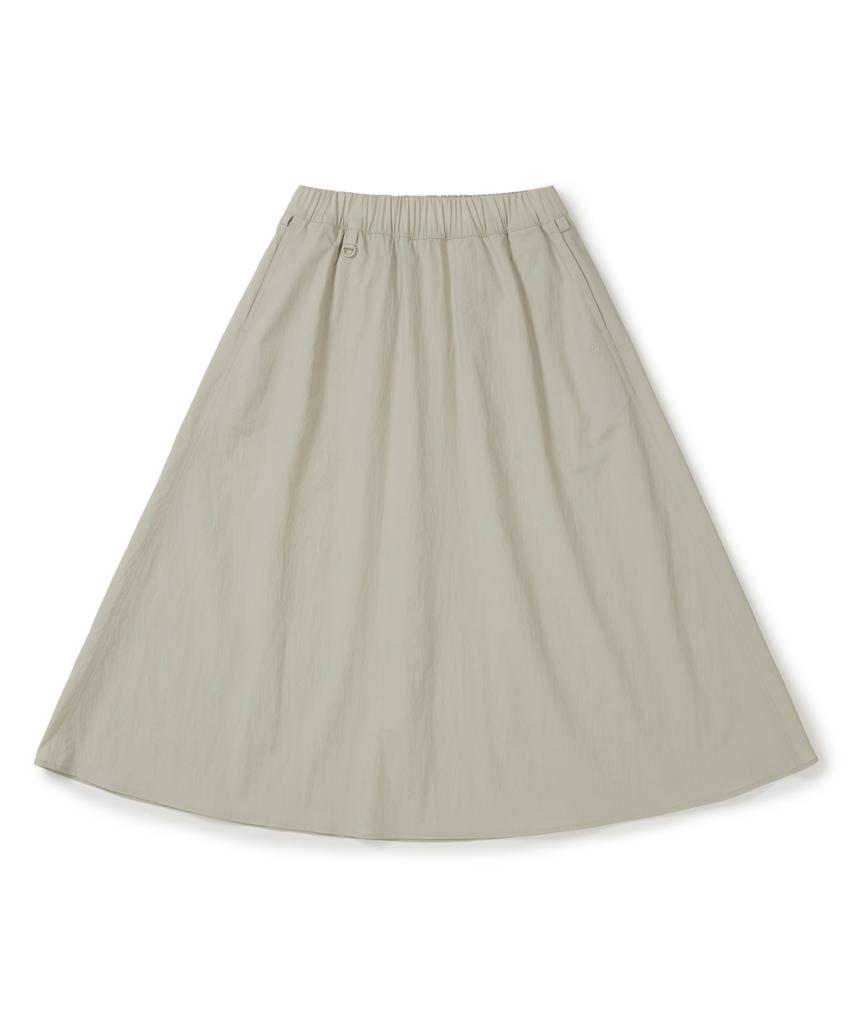 SNOWPEAK APPAREL Длинная юбка Root Flare (S26Mwrsk61) Светло-бежевый