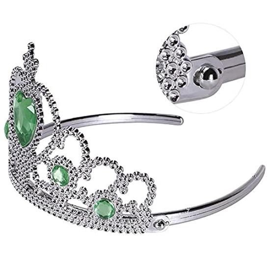 Набор игрушек-аксессуаров «Принцесса Будь Уникальной»: Тиара, Браслет, Ожерелье, Посох, Серьги, Кольцо и Перчатки. Идеально для преображений, игр и вечеринок.