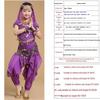 Детский этнический костюм для танца: Синьцзян, Танец живота, Индийский костюм для выступлений для девочек