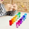 12 Piece Colorful Building Blocks Set for Children Stacking Toys Motor Skills Development