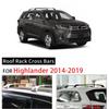 Highlander 15-21 Roof Rack: No-Drill Cross Bars for Easy Modification