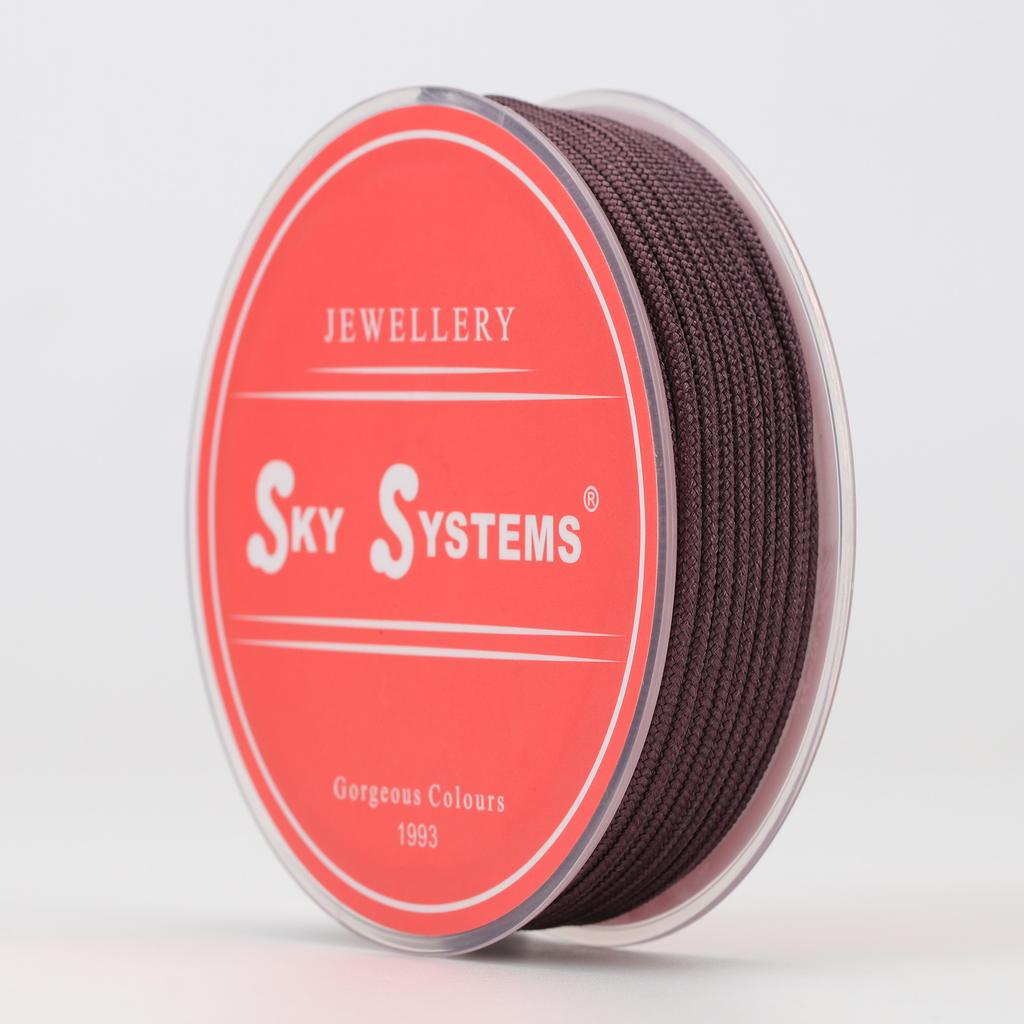 SKY ML316 1.5~3mm Jewelry Cord Braided Soft Smooth Handmade Rope Material for Bracelet Necklace Making