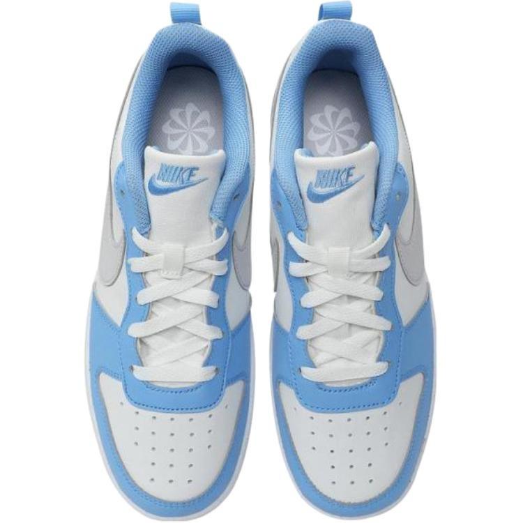 (GS) Nike Court Borough Low Recraft 'White University Blue' Kids' DV5456-128