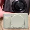Silicone Camera Case Bag for SX740 SX730 with Removable Lens Cover Easy to Hold and Carry