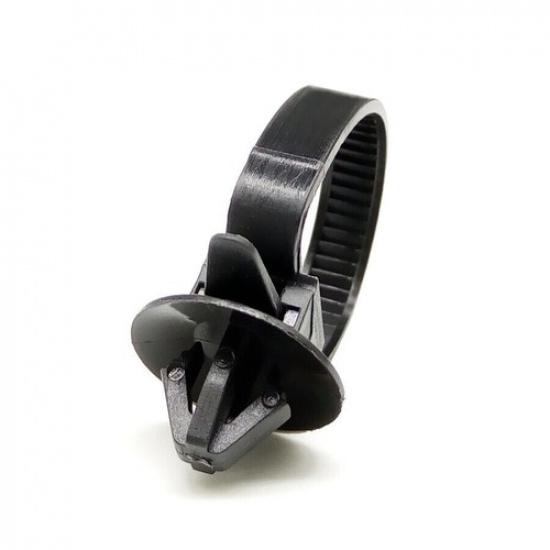 50x Black Nylon Zip Tie Car Cable Clamp Fastener Clip Hose Wire Retaining Strap
