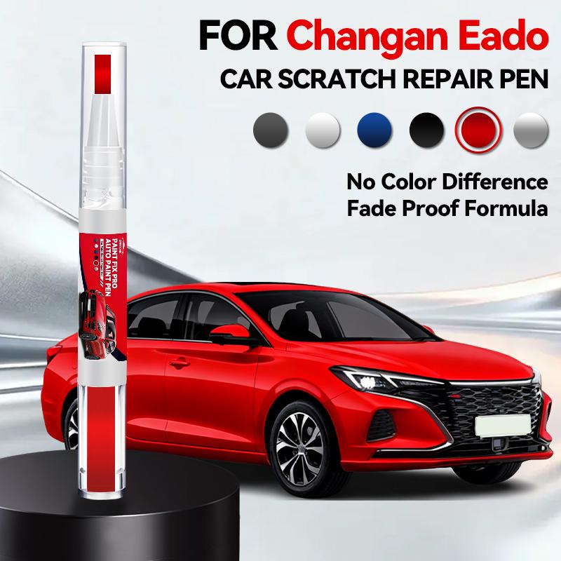Ремонтный маркер для краски Changan Eado Plus, подкрашивание царапин, DIY автомобильные аксессуары, Черный, Белый, Серебристый, Красный, Серый