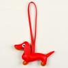 Dachshund Pendant Bag Charms: Cute, Versatile PU Puppy Keychain Accessory