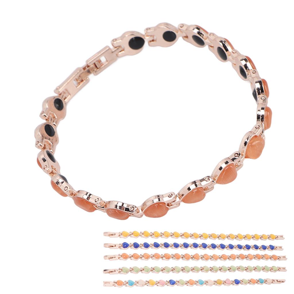 Магнитный браслет из титановой стали, женский модный изысканный браслет с магнитной терапией, подарок для Slimmi