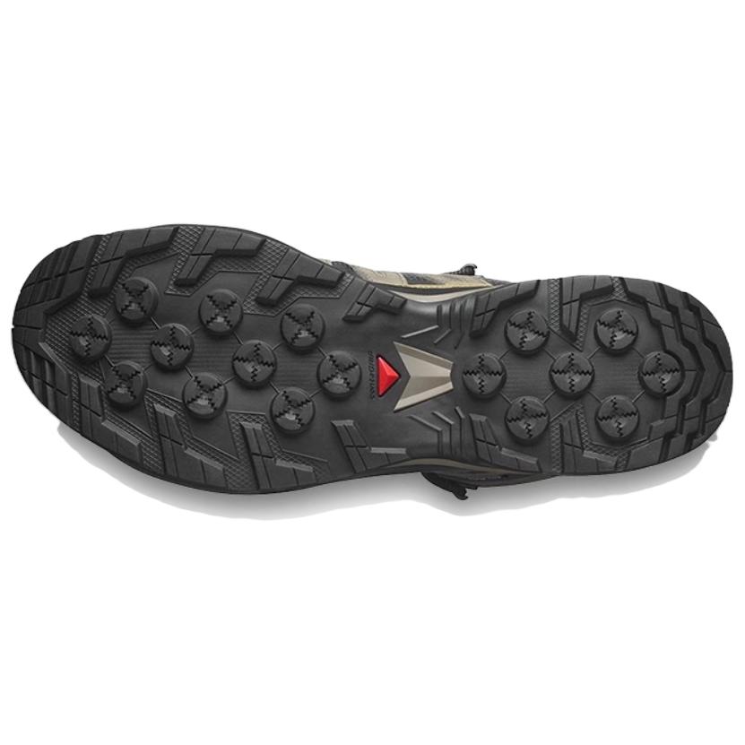 SALOMON X-Adventure Удобные Универсальные Нескользящие Износостойкие Водонепроницаемые Ботинки для хайкинга средней высоты Мужские Ботинки для хайкинга Серые 478145