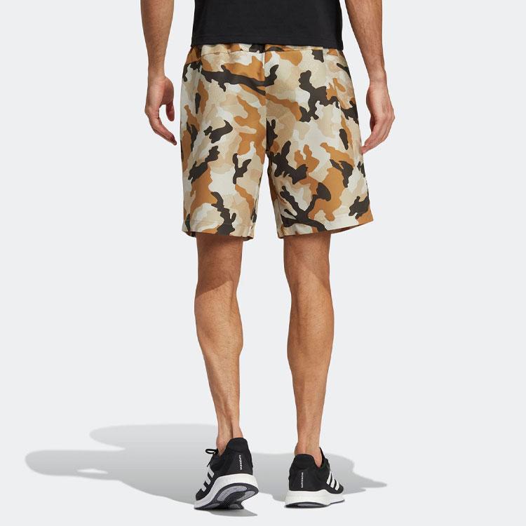 Adidas Камуфляжные тканые шорты на шнуровке, мужские плавки, разноцветные HE7408