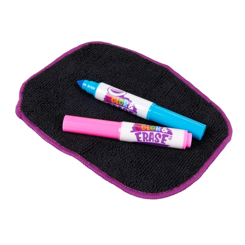 Многоразовый коврик CRAYOLA Color & Erase, 61x90 см, с 6 маркерами