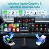OTTOCAST New Play2Video Pro Wireless Carplay Adapter Android Auto Ai Box Built in Youtube Netflix for Car with Wired Carplay