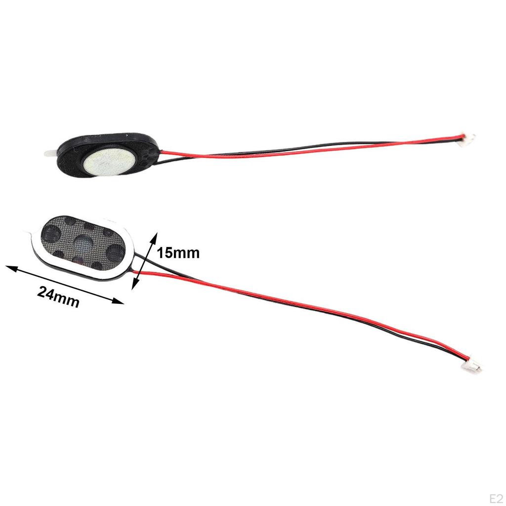 2 шт. Динамики для планшетного ПК Внутренние динамики 1 Вт 8 Ом Овальные MP3 MP4 плеер Аудио