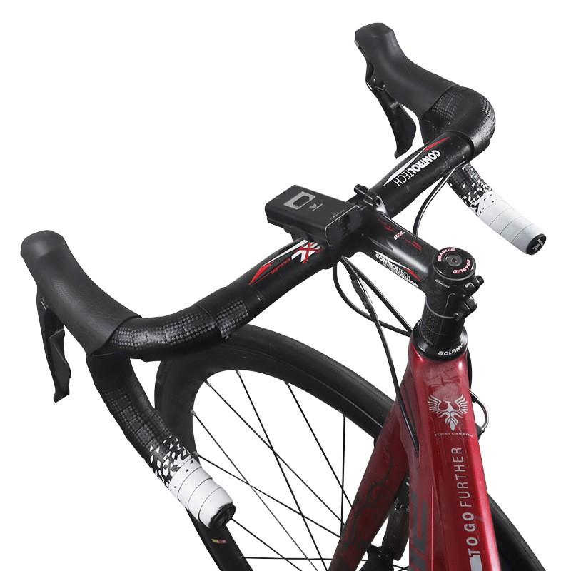 Dual-Tone Gradient Bike Handlebar Tape Road Fixed Gear Bicycles Comfortable Grip Non-Slip PU Wrap