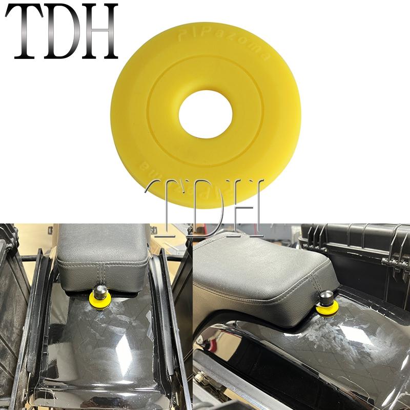 Резиновая прокладка заднего крыла сиденья водителя, крепление защитное для Harley Sportster Iron 1200 883 Fat Street Bob FXBB CVO Road Glide