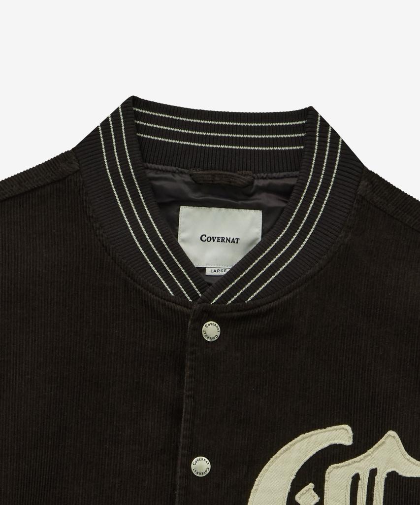 COVERNAT Diploma C Logo Corduroy Varsity Brown