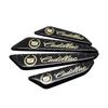 Для Cadillac Escalade Tiburon Deville CTS DTS SLS XLR ATS XTS STS SRX Seville Автомобильные Защитные Наклейки на Двери Наклейки из Углеродного Волокна
