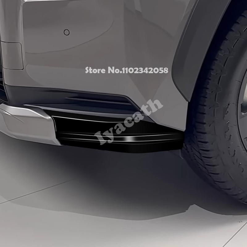 Для Toyota RAV4 RAV 4 RAV4 2026 2027 Adventure ABS черный Наружная часть автомобиля Угловая защита переднего бампера Защитная накладка на бампер