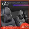 Внутренние наклейки для F SPORT ES RX NX IS300 IS250 RX350 LS500 LX600 NX260 CT200 NX350 HS250 1 шт. Автомобильное сиденье Подголовник Авто E