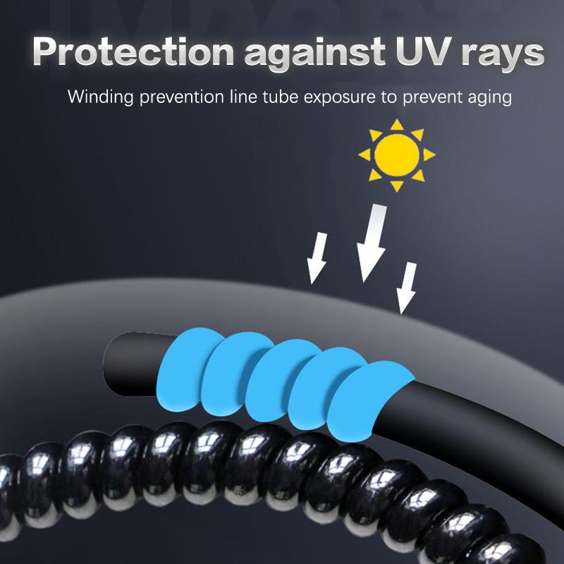 90 см ТПУ обмотка защита провода кабель спиральный намотчик органайзер для электрического Sc