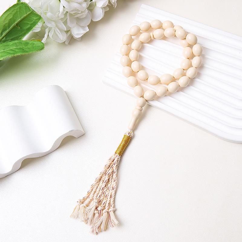 Ручные мусульманские четки-браслет с кисточкой из 45 бусин - ближневосточные исламские молитвенные украшения