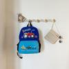 Adorable Cartoon Car Backpack For Boys And Girls Lightweight Oxford Cloth Design For Kindergarten