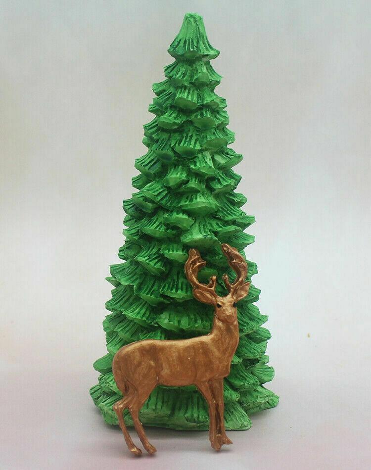 3D Christmas Tree Silicone Cake Chocolate Baking Mould Candle Soap Making Mold