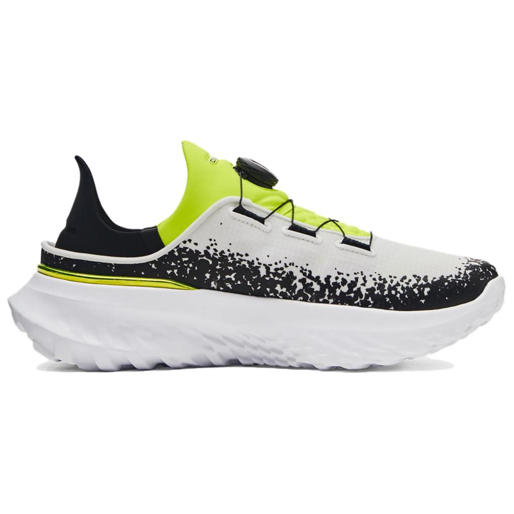 Under Armour Кроссовки унисекс SlipSpeed ​​Mega White High Vis желтые черные 3028539-107