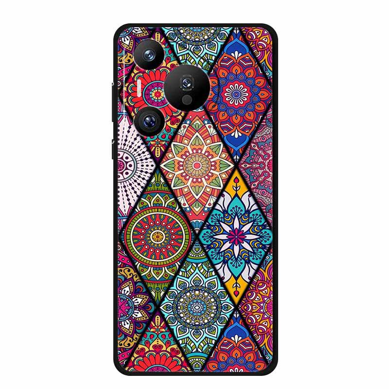 Чехол для телефона Huawei Pura 70 Pro с тиснением и цветной покраской, с текстурой высокого качества - 1 шт.