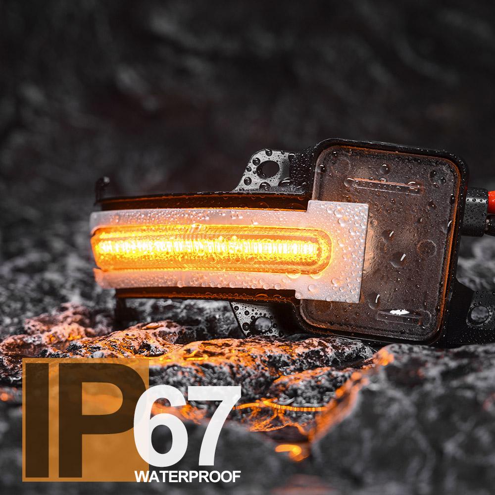 For Honda Civic Hatch Sedan Coupe Type R FK8 2016+ Acura TLX MDX 2021+ Dynamic Flowing Led Side Wing Mirror Blinkers Indicators