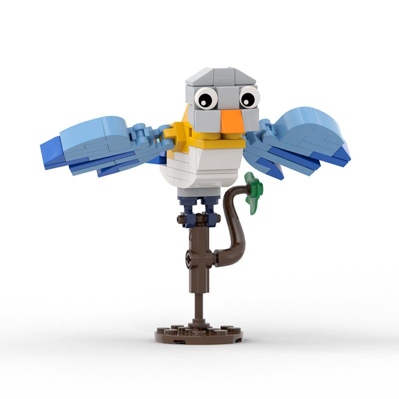 Классический мультфильм из фильма «На стене сада» Фигурка Вирт Лягушка Грег Беатрис Строительный блок Модель MOC Крампус Brickheadz Игрушка в подарок