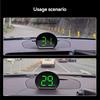 Автомобильный GPS-спидометр HUD-дисплей с цифровым спидометром с дисплеем км/ч/миль/ч для грузовиков, мотоциклов, подключаемых и используемых автозапчастей, аксессуары