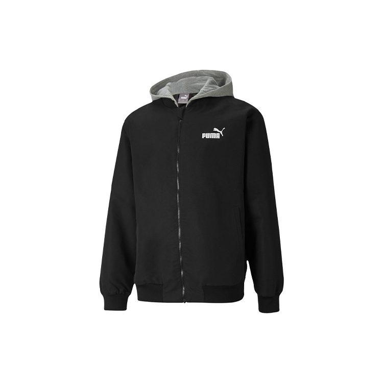 Puma Куртки Мужские Черные С Капюшоном Умеренные Другие 587153-01